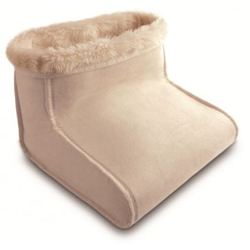 Pad incalzitor picioare cu perna electrica detasabila BM - 324 100W 4 nivele temperatura Maro