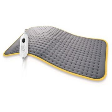 Perna electrica E4 - 3787 100W 3 temperaturi Incalzire rapida Finisaj microfibra Gri