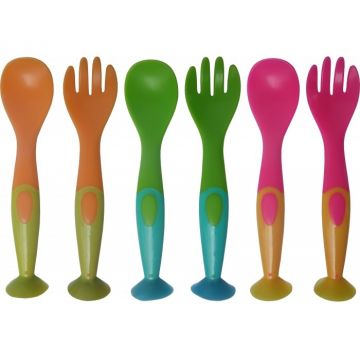 Primii Pasi R0545 Set tacamuri cu ventuze