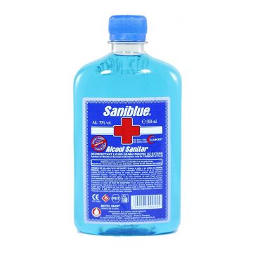 Sani Blue Alcool Sanitar 70% 200 ml