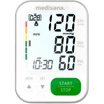 Tensiometru de brat BU 565 120 memorii 2 utilizatori White