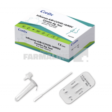 Test rapid Combo Gripa A/B + Covid 19 + RSV 1 bucata