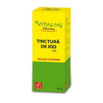 Vitalia Tinctura de iod 2% 40 g