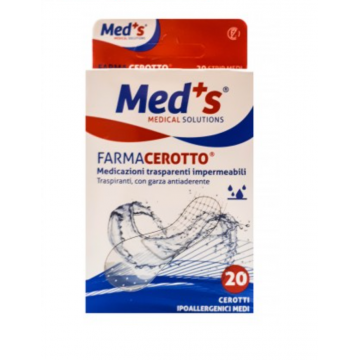 Asepta Med+ S Plasturi transparenti impermeabili cu ioni de argint 19 x 72mm 20 bucati