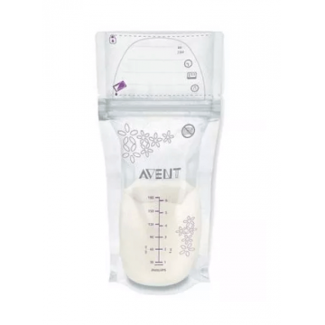 Avent SCF603/25 Pungi pentru stocarea laptelui matern 180 ml 25 bucati