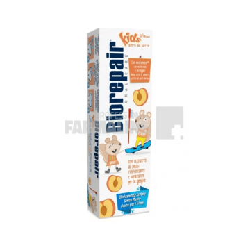 Biorepair Kids Pasta de dinti cu aroma de piersica 0-6 ani 50 ml