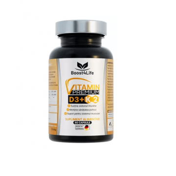 Boost4life Vitamina D3 + K2 Premium GreenCaps 60 capsule