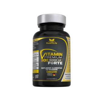 Boost4Life Vitamina D3 Premium Forte 5000 UI 60 capsule moi