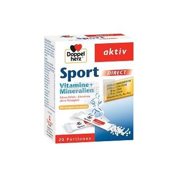 Doppelherz Aktiv Sport DIRECT Vitamine si minerale 20 plicuri
