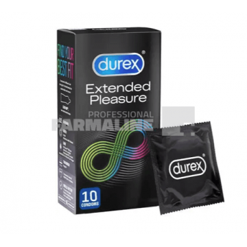 Durex Extended Pleasure Prezervative 10 bucati