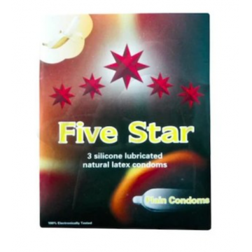 Five Star Prezervative cu aroma de mere 3 bucati