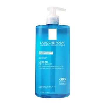 Gel de dus calmant si protector Lipikar La Roche-Posay (Concentratie: Gel de dus, Gramaj: 1000 ml)