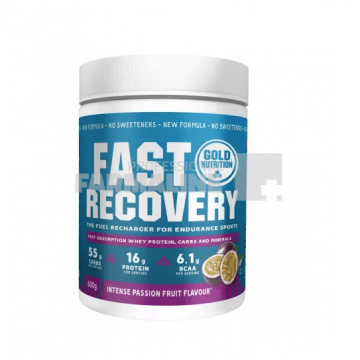 Gold Nutrition Fast Recovery Fructul Pasiunii 600 g