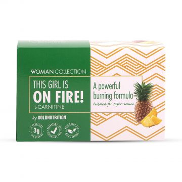 Gold Nutrition Woman Collection On fire L-carnitina ananas 15 doze