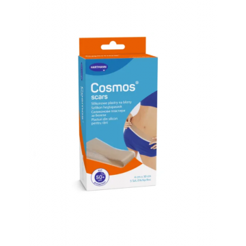 Hartmann Cosmos Scars Plasturi pentru ingrijirea cicatricilor 4 cm x 30 cm 5 bucati