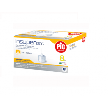 Insupen Pic Solution Ace pen insulina sterile 30 G x 8 mm 100 bucati