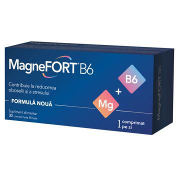 Magnefort B6 30 comprimate filmate
