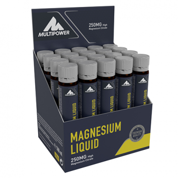 Magnesium liquid 250mg, 20 fiole