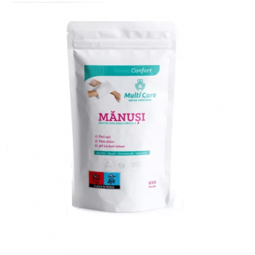 Multi Care Confort Manusi pentru spalarea corpului 10 bucati
