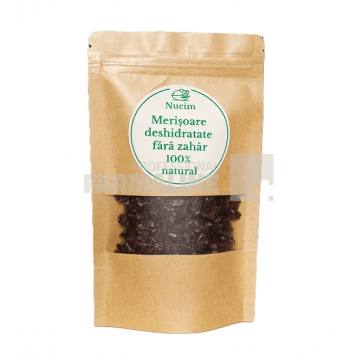 Nucim Merisoare deshidratate fara zahar 200 g
