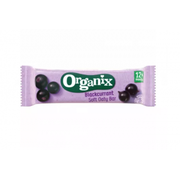 Organix Baton bio din ovaz integral cu mere si coacaze negre 12+ luni 23 g