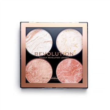 Paleta fard de obraz Makeup Revolution Cheek Kit (Concentratie: Trusa de farduri, Gramaj: 8,8 g, Nuanta fard: Take A Breather)