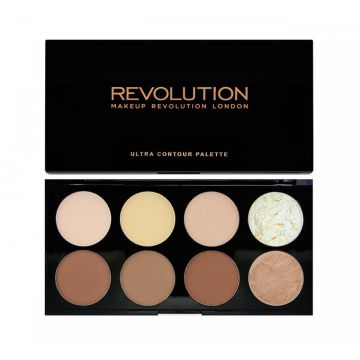 Paleta pentru contur Makeup Revolution Ultra Contour (Gramaj: 10 g, Concentratie: Corector)