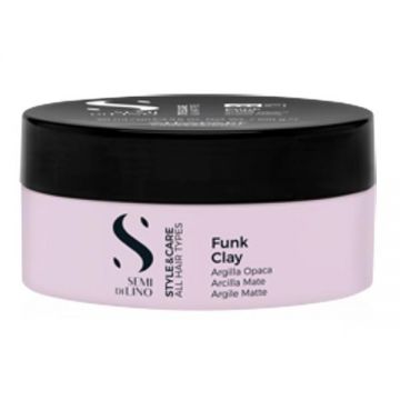 Pasta de styling cu fixare puternica si finisaj mat Alfaparf Milano Style & Care Funk Clay, 90 ml