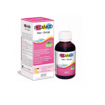 Pediakid Nez - Gorge Sirop de miere si lamaie petru raceala 125 ml