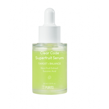 Purito Clear Code Superfruit Serum pentru fata vegan 30 ml