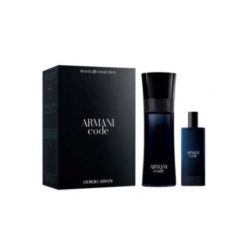 Set Cadou Armani Code, Barbati, Apa de Toaleta, 125 ml + 15 ml