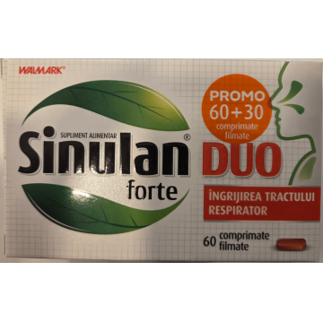 Sinulan duo forte X 60 tb. + Sinulan duo forte X 30 tb pachet. Stada