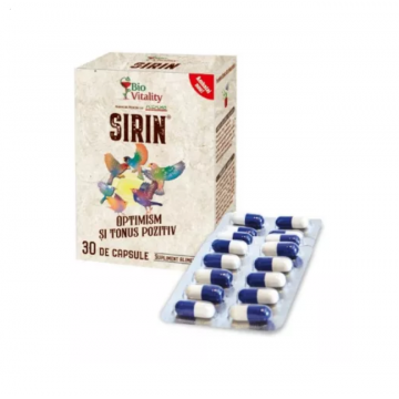 Sirin Optimism si tonus pozitiv 30 capsule