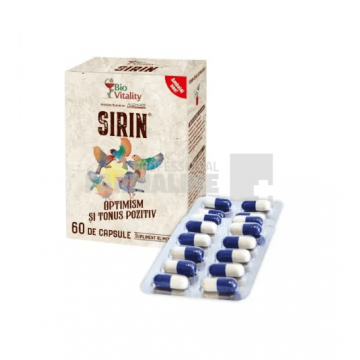Sirin Optimism si tonus pozitiv 60 capsule