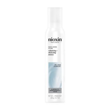 Spuma de par Nioxin Density Defend Styling Volumizing + Thickening Mousse pentru volum si densitate, 200 ml (Gramaj: 200 ml)