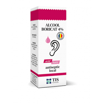 Tis Alcool boricat 4% 15 ml
