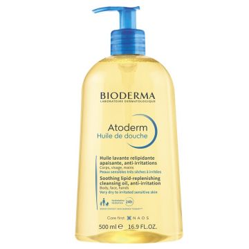 Ulei de dus Bioderma Atoderm (Concentratie: Ulei de baie, Gramaj: 500 ml)