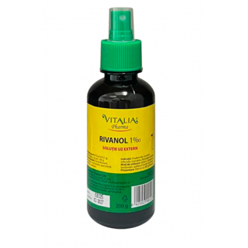 Vitalia Rivanol 1% cu pulverizator 200 ml
