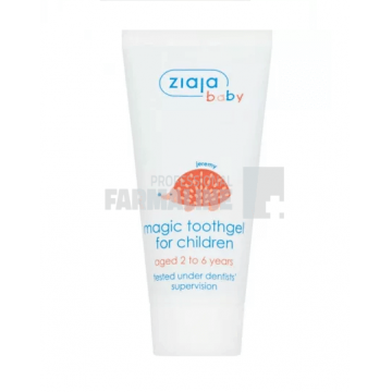 Ziaja Baby Magic Toothgel Pasta de dinti gel 2 - 6 ani 50 ml