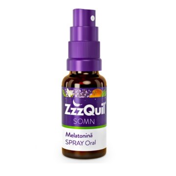 ZzzQuil Natura Spray oral cu melatonina 30 ml