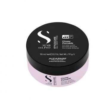 Ceara de stralucire Alfaparf Semi di Lino Style&Care Glossy Pomade, 90 ml