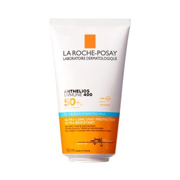 Lapte hidratant pentru fata si corp cu SPF 50+ Anthelios UVMUNE 400 La Roche-Posay, 150 ml