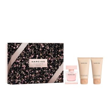 Narciso Rodriguez NARCISO Cristal, Femei, Apa de Parfum, 50 ml + Lotiune de corp, 50 ml + Gel de dus, 50 ml