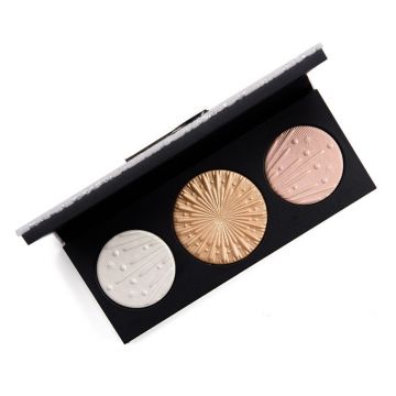Paleta pudre iluminatoare MAC Flashing Ice Extra Dimension Skinfinish Trio, 9 g (Concentratie: Iluminator, Culoare produse: Light)