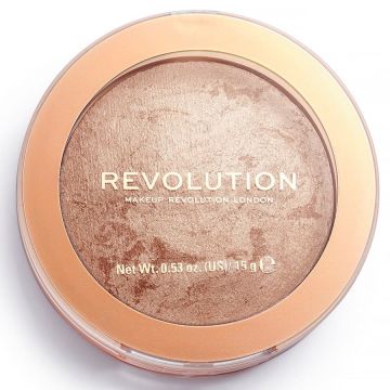 Pudra bronzanta Makeup Revolution Reloaded, 15 g (Concentratie: Pudra, Culoare produse: Holiday Romance)
