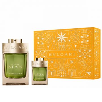 Set Cadou Bvlgari Man Wood Essence (Concentratie: Apa de Parfum, Gramaj: 100ml+15ml)