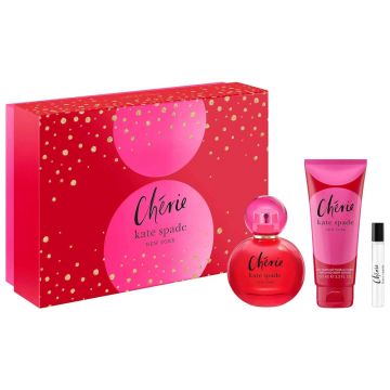 Set cadou Chérie Kate, Apa de Parfum, 100 ml + Lotiune de corp, 100 ml, + Apa de Parfum, 7,5 ml