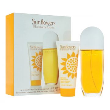Set cadou Elizabeth Arden Sunflowers: Apa de Toaleta 100 ml + Lotiune de corp parfumată 100 ml