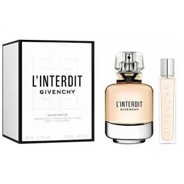 Set Cadou Givenchy L'Interdit (Continut set: 80 ml Apa de Parfum + 12,5 ml Apa de Parfum)