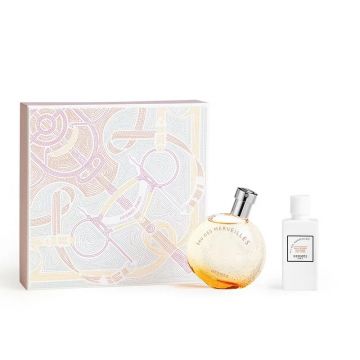 Set Cadou Hermes EAU des Merveilles, Femei, Apa de Toaleta, 50 ml + Lotiune de corp, 40 ml